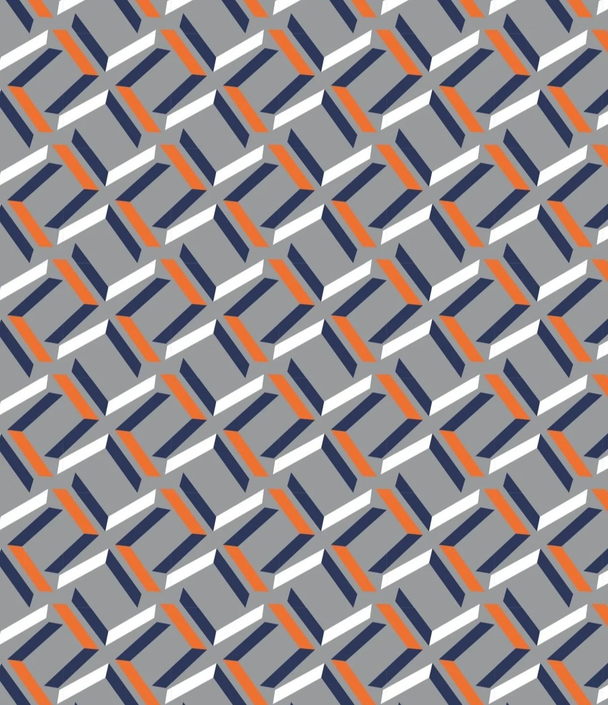 Custom developed tie pattern artwork